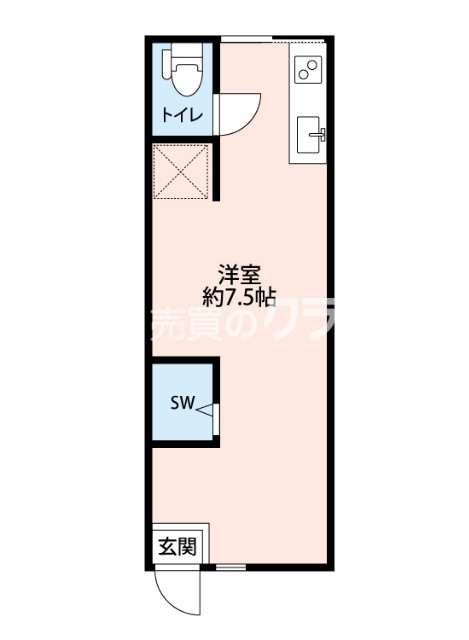 コーポスエヒロの間取り