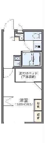 レオパレスレインボーIIの間取り