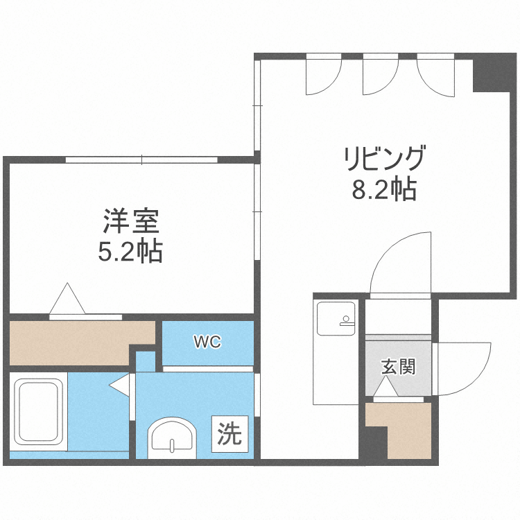 グランメール宮の森の間取り