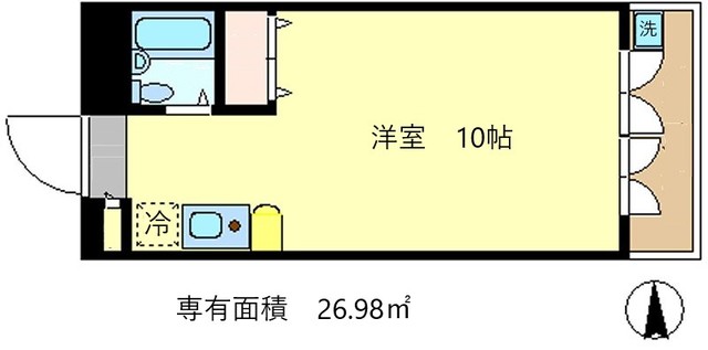 デミ洛北の間取り