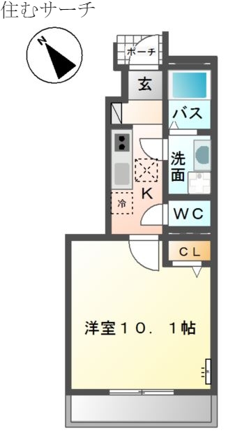 シュエットの間取り