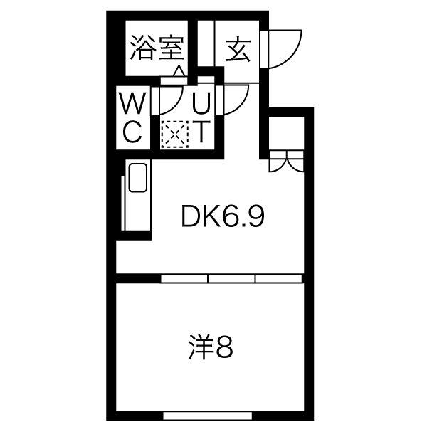 Y-FLATの間取り