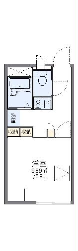 レオパレス新川IIの間取り