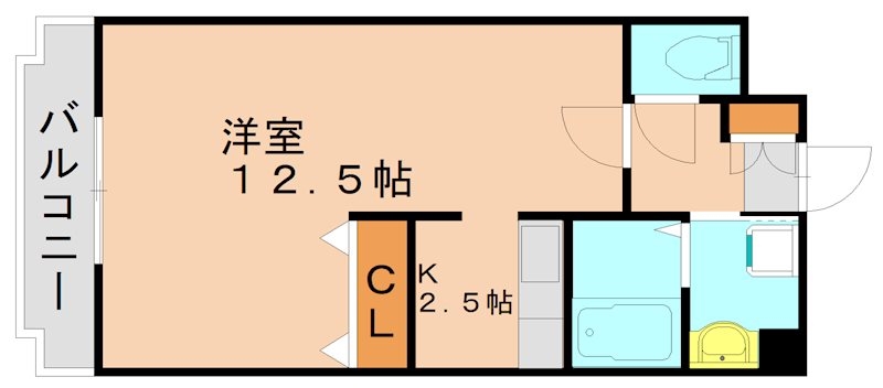 福岡市東区二又瀬新町のマンションの間取り