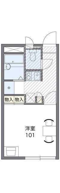 八王子市高倉町のアパートの間取り