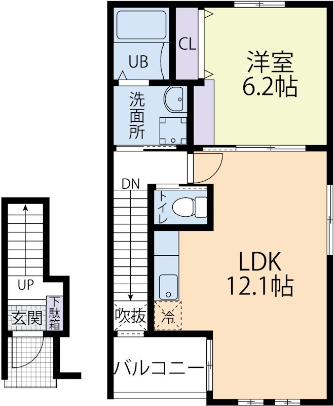 Sun Casa 向日葵の間取り