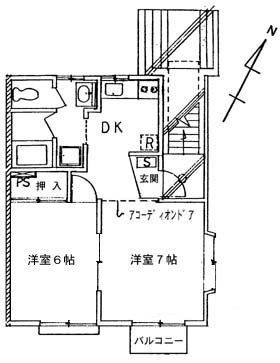 サンシャイン江南の間取り