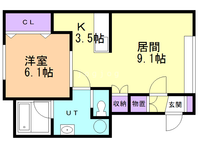 アルト３４の間取り