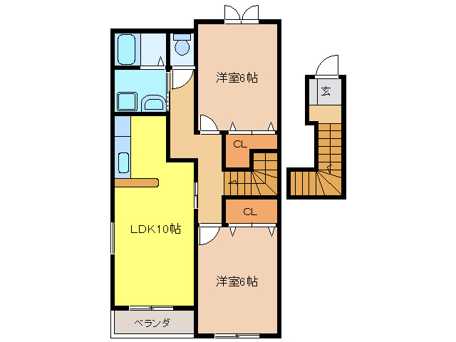 Ｍ・ＴグランツIIの間取り