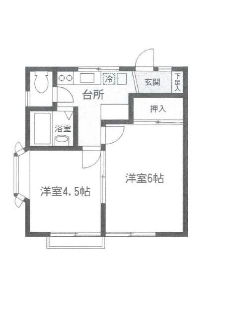 ブルームハイツの間取り