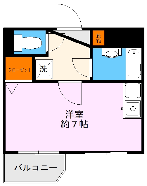 グランピアマンション本荘の間取り