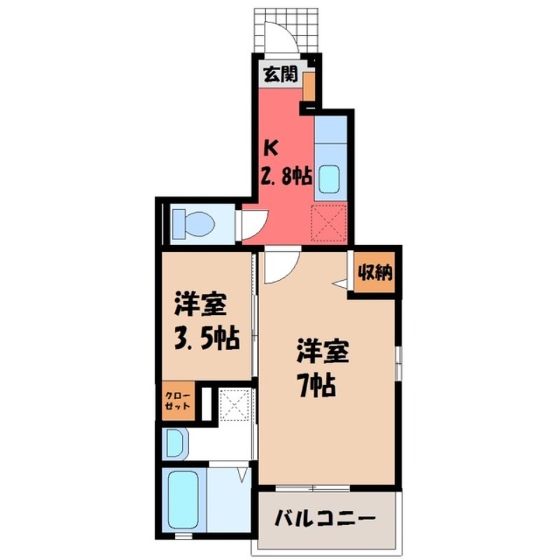 picco cittaの間取り