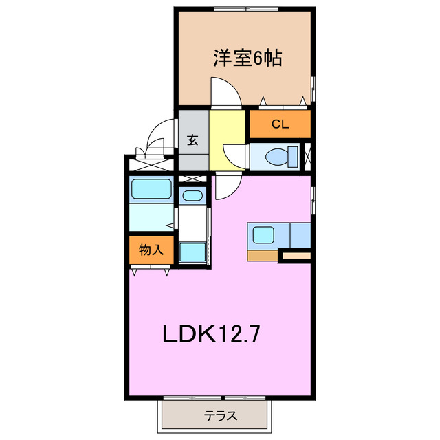 シャルマン（清水山）の間取り