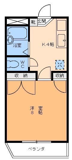 ファミール北代IIの間取り