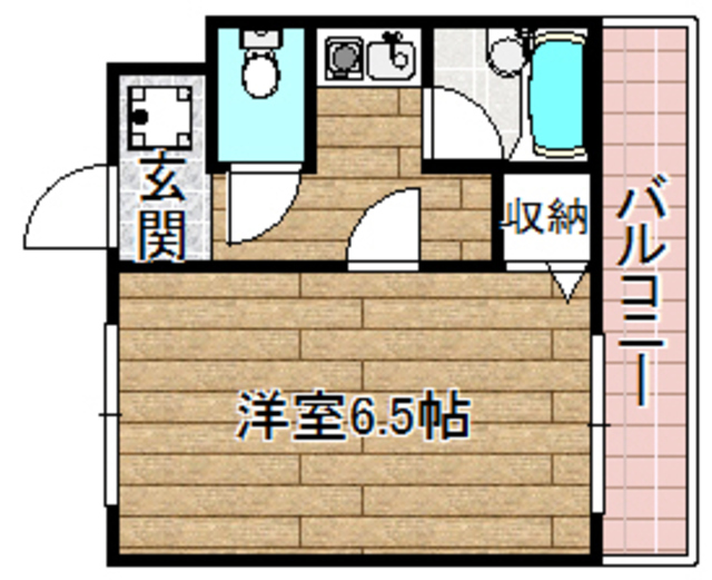 乙訓郡大山崎町字大山崎のマンションの間取り