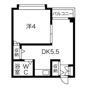 ライラックレインボー北木の本の間取り