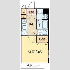 シェルグランデ土樋の間取り