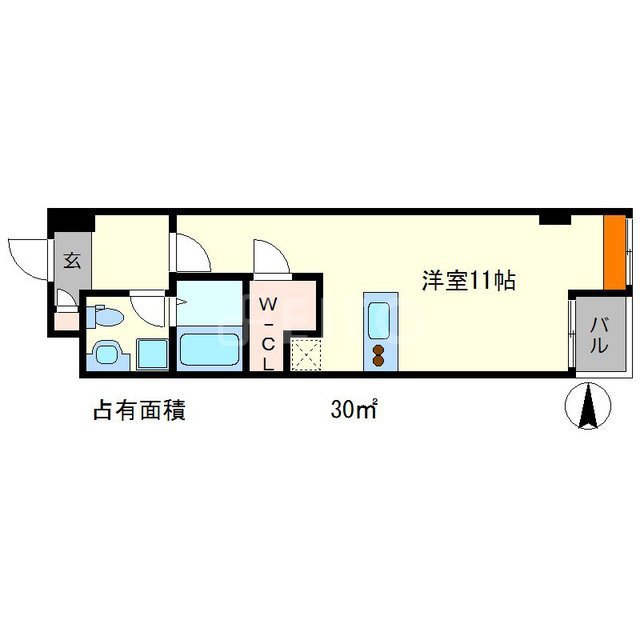 グランスイート鴨川の間取り