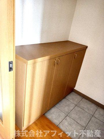 玄関　シューズボックス