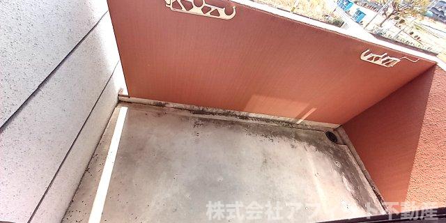 バルコニー　南向き