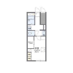 瀬戸市北脇町のアパートの間取り