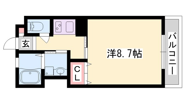 フェリス高浜の間取り