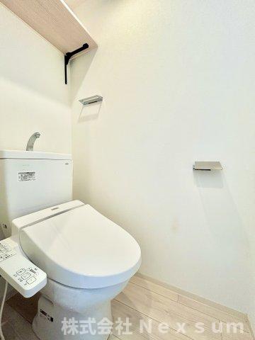 トイレ　ゆったりとした空間のトイレです