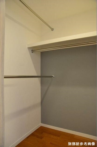 収納　大容量のウォークインクローゼット♪