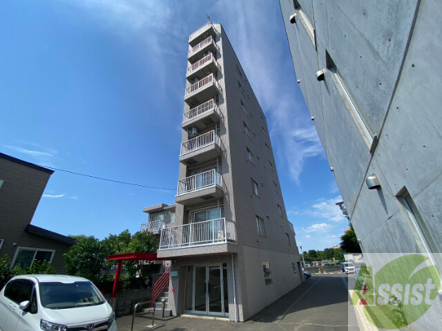 建物外観　札幌市中央区北１３条西「クレアシオン桑園２」