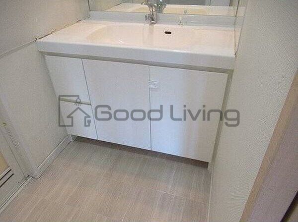 洗面設備　身だしなみもバッチリ