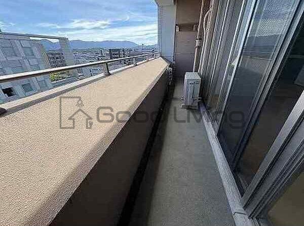 バルコニー　洗濯って気持ちいいですね