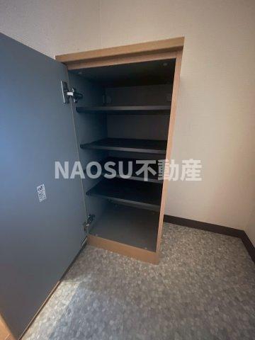 収納　大きなスペースがあり、収納には困りません