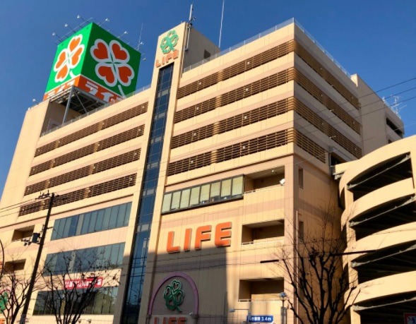 スーパー　ライフ今里店（スーパー）まで380m