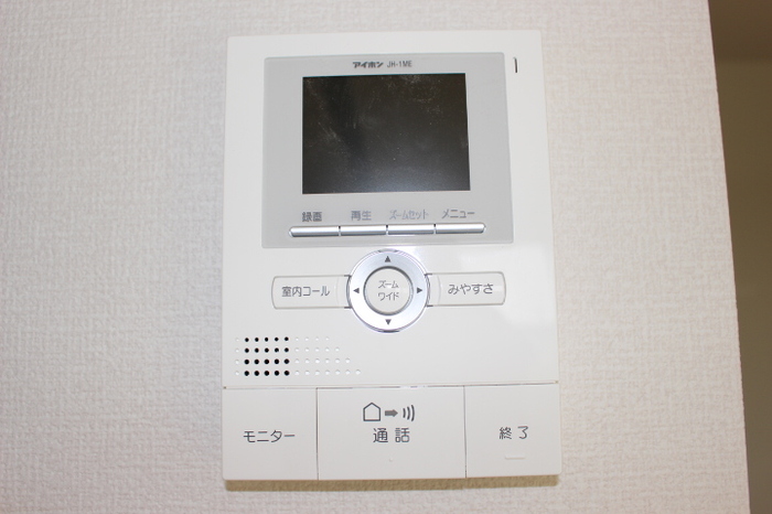 セキュリティ　録画機能付カラーモニターインターホン