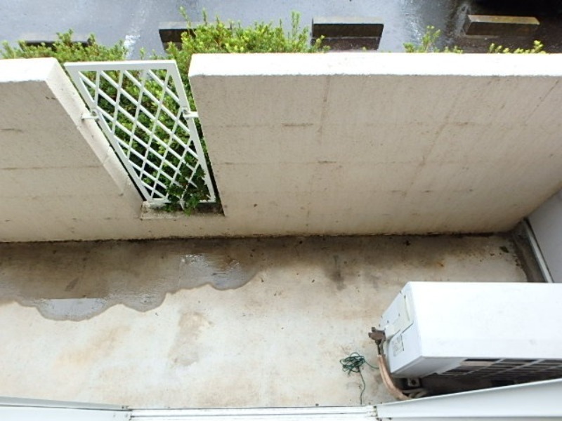 バルコニー　図面と現状に相違がある場合には現状を優先