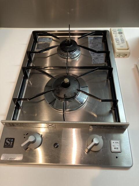 キッチン　２くちガスコンロです