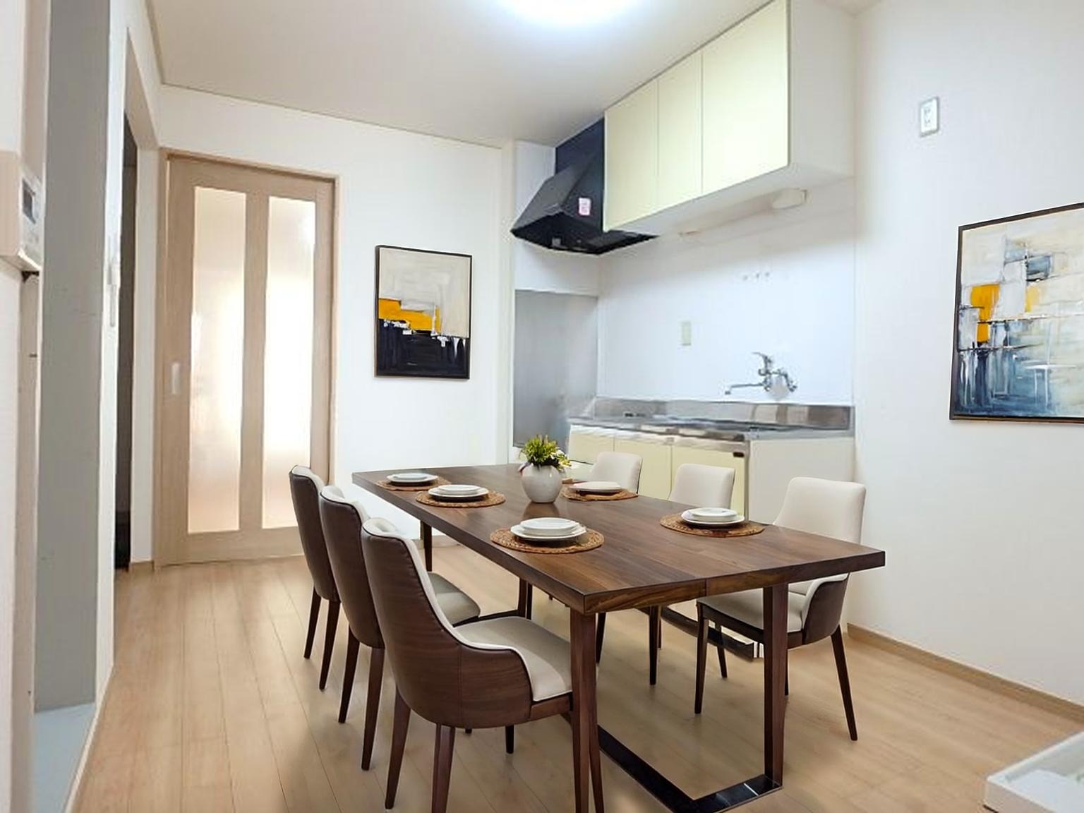 居室・リビング　調度品はイメージです。