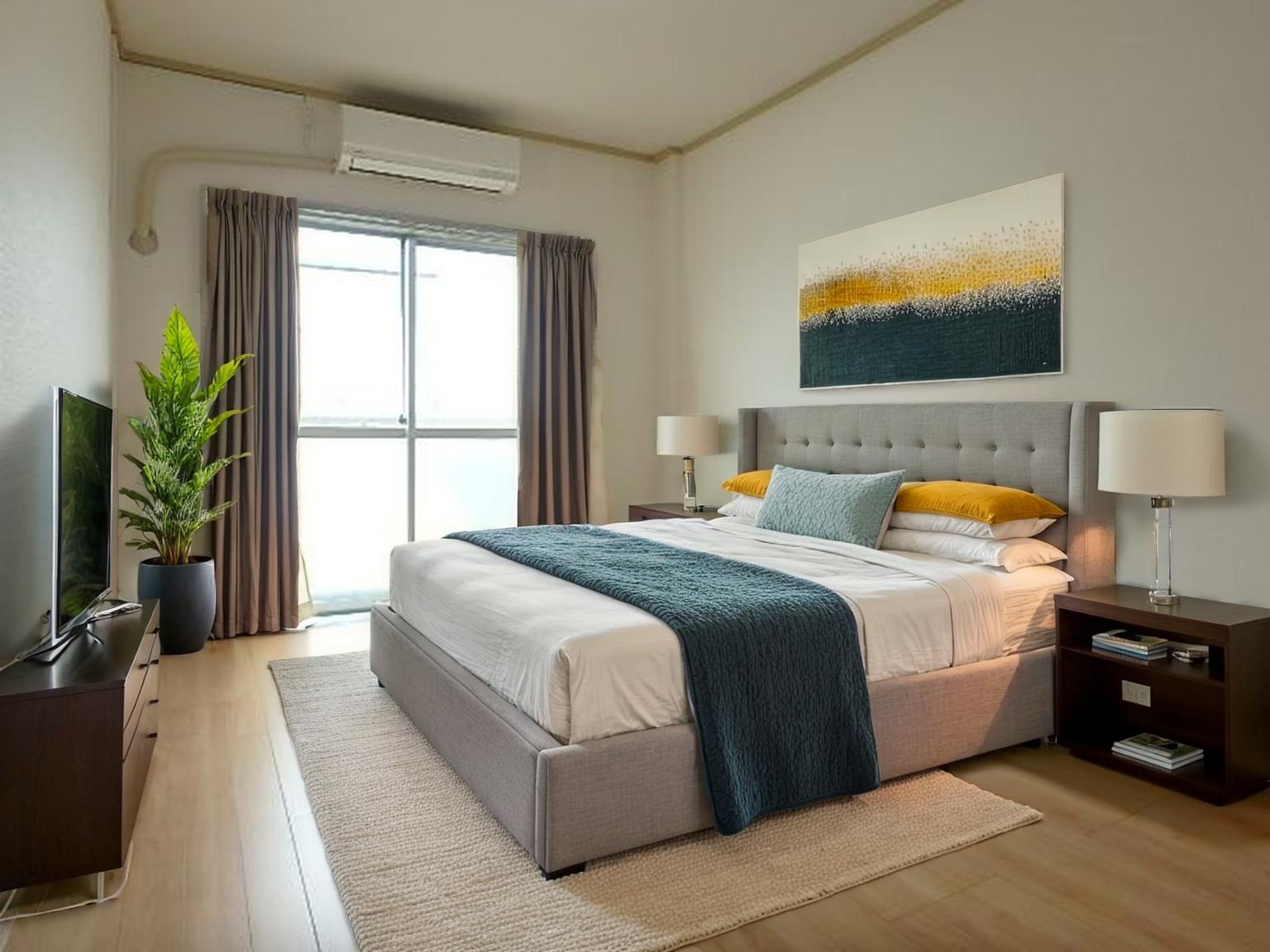 居室・リビング　調度品はイメージです。