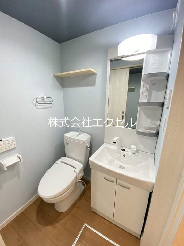 トイレ　温水洗浄便座付きのトイレ♪