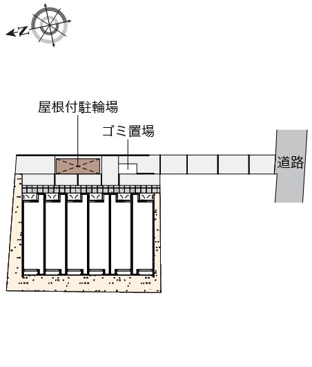 駐車場　区画図です。