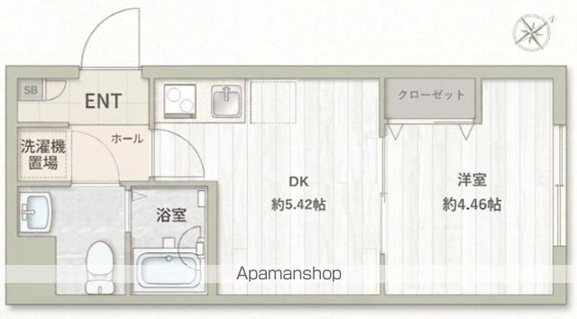 フラシア東武練馬の間取り写真