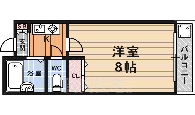 ユニヴェールの間取り写真