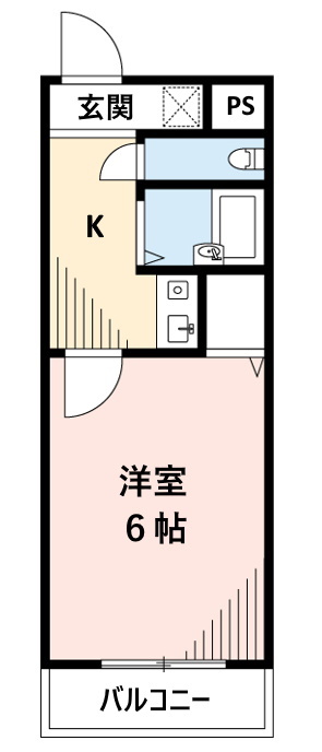 アクティー北浦和の間取り写真