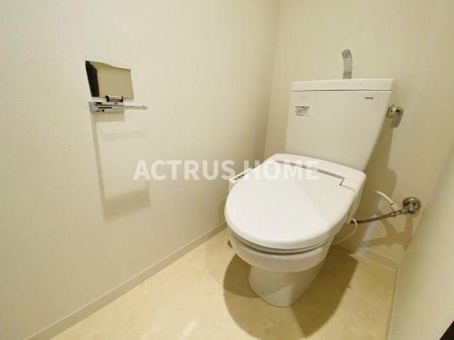 地下鉄谷町線 文の里駅 徒歩3分 9階建 築7年のトイレ写真