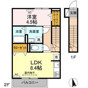 フォーブル小針の間取り写真