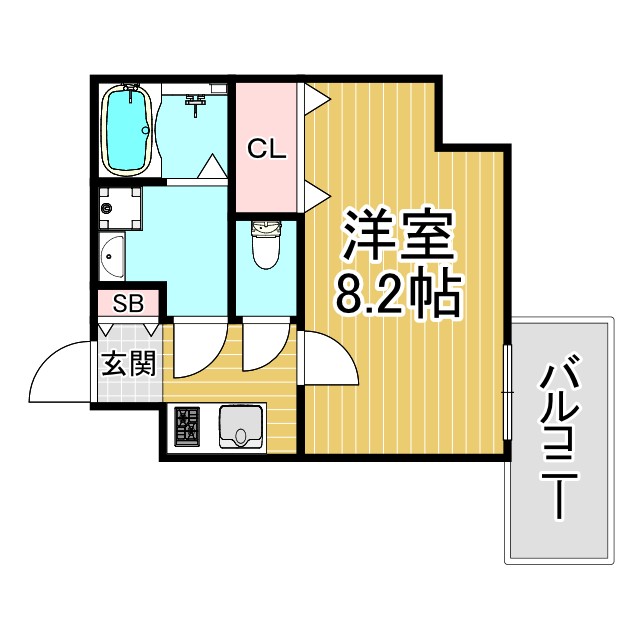 ファーストフィオーレ尼崎ウエストの間取り写真