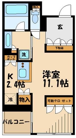 ガーデニエール砧ウエストの間取り写真
