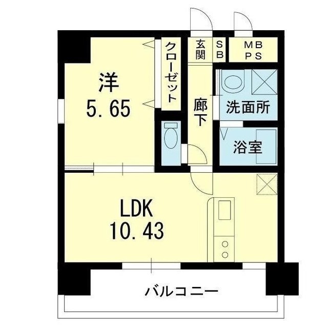 ロマージュ上通並木坂の間取り