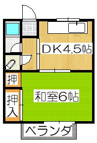 カルム関生の間取り