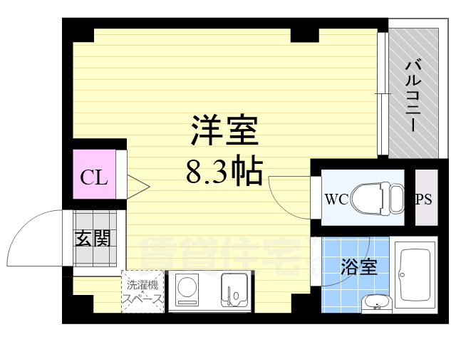 Stable万寿寺（ステーブル）の間取り